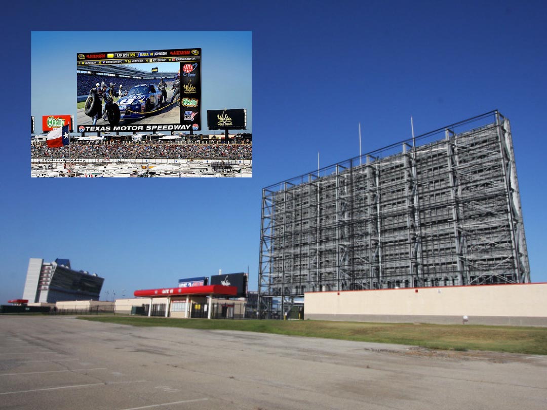 Big Hoss East Java Motor Speedway Fort Worth Structural fabrication